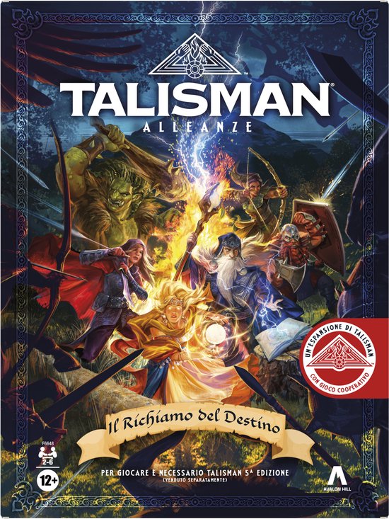 Talisman Alliances: Fate Beckons-bordspel, Talisman-uitbreiding, 12+ (Talisman 5e editie is vereist om te spelen)
