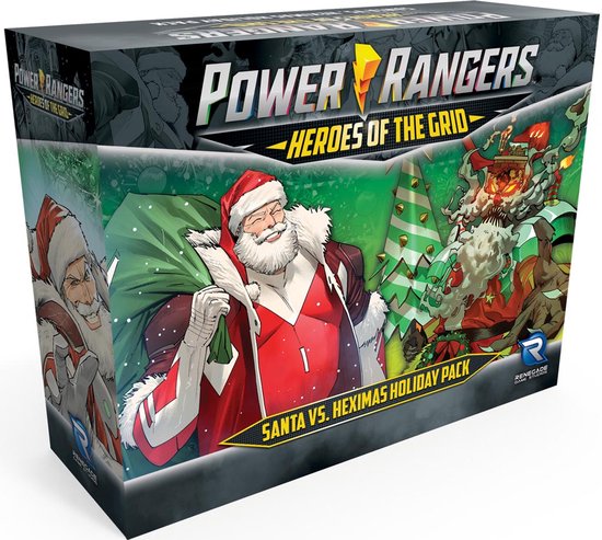 Power Rangers: Heroes of the Grid - Santa vs Heximas Holiday Pack - Bordspel Uitbreiding - Engels