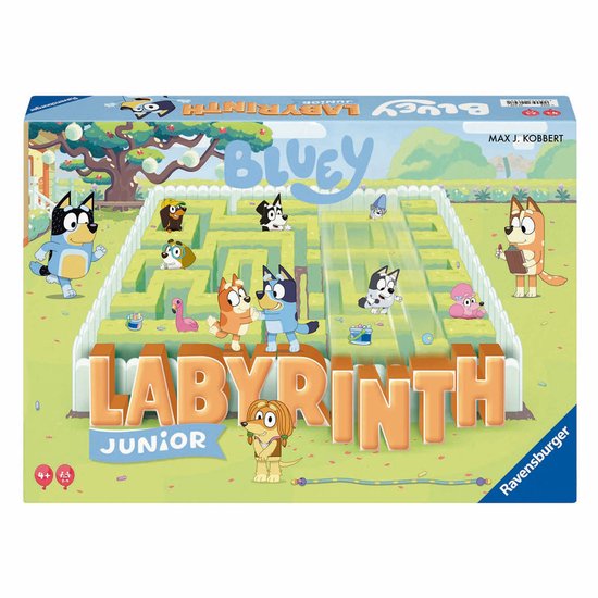 Ravensburger - Junior Labyrinth - Bluey spelregels