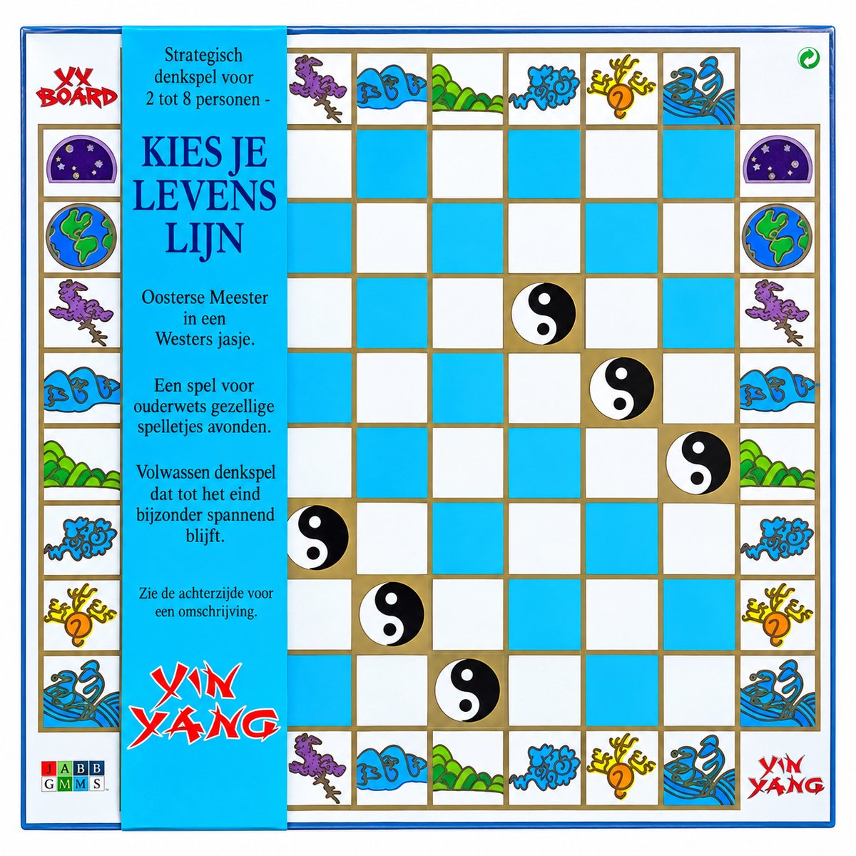 Barbo Games Yinyang board game - Kies je levenslijn - Gezelschapsspel