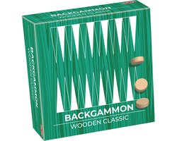 Tactic Backgammon – Bordspel – Classic Games – Houten Strategiespel – Vanaf 7 jaar