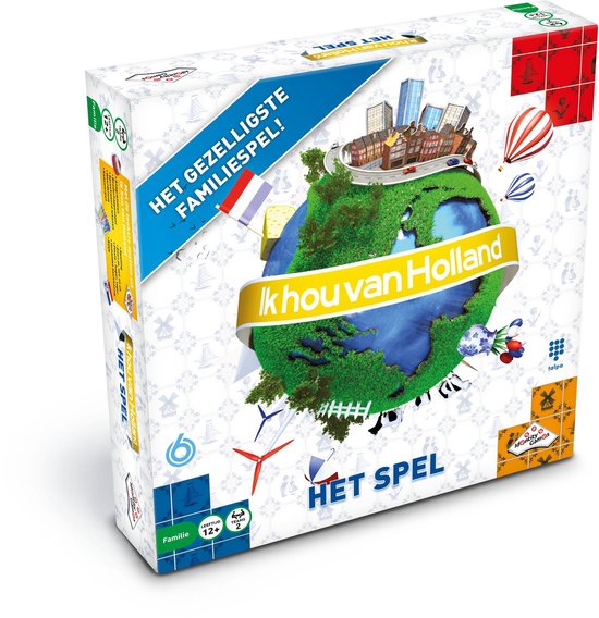 Ik hou van Holland Bordspel - Partyspel - Beleef de tv-show nu thuis