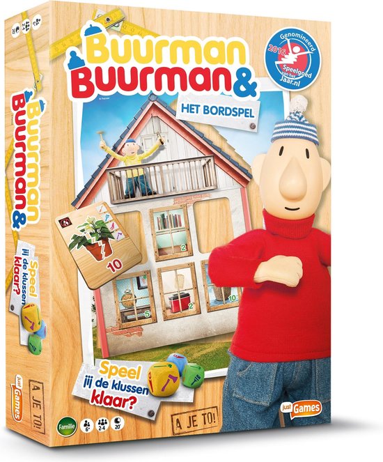 Buurman & Buurman Het Bordspel - Kinderspel - Buurman en Buurman