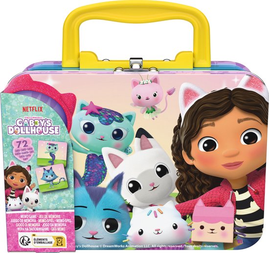 Gabby's Dollhouse Memo Spel spelregels