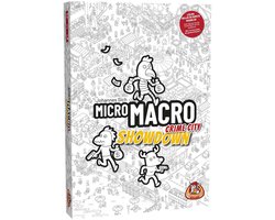 White Goblin Games - MicroMacro: Crime City - Showdown - Coöperatiefspel - 1 tot 4 spelers - Samenwerken - los nu 16 misdaden op - Vanaf 10 jaar