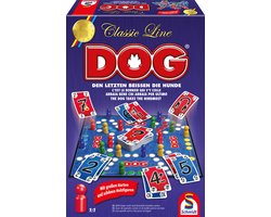 Schmidt® - Bordspel DOG® - Familiespel - Classic Line - Klassiek strategisch teamspel - 2-6 spelers - vanaf 8 jaar