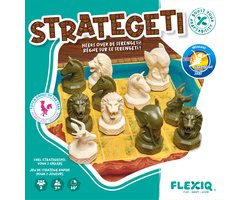 FlexIQ strategisch bordspel dieren Strategeti 2 spelers vanaf 7 jaar.