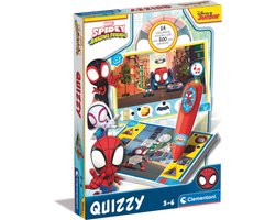 Clementoni - Spidey Quizzy - Educatief Spel - Met Interactieve Pen - Het Leerzame Schoencadeautje - 200+ Educatieve Quizzen - 3-6 jaar