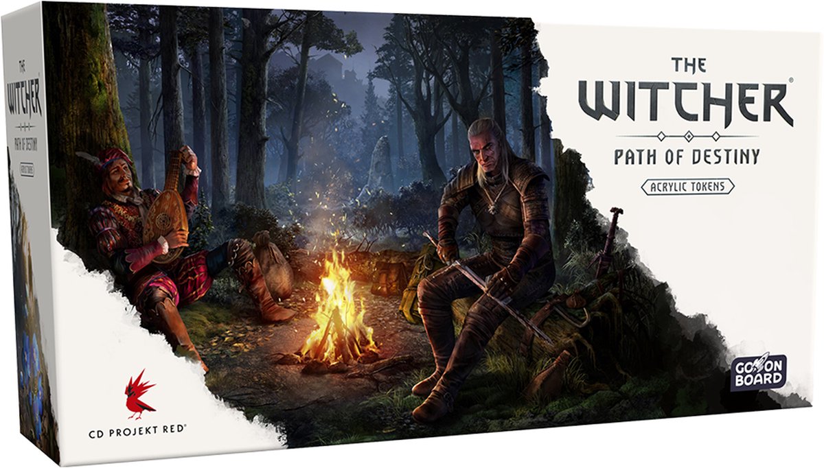 Paths of Destiny The Witcher: - Uitbreiding - Engelstalig - Go On Board - Acrylic Tokens