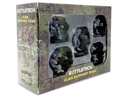 BattleTech: Clan Support Star - Wargame - Miniatures - Miniatuurspel - 5 Mechs - Catalyst Game Labs