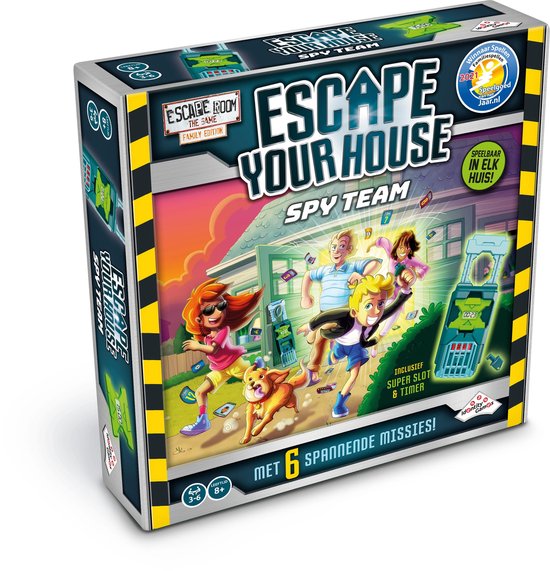 Escape Your House - Familiespel - van de makers van Escape Room The Game