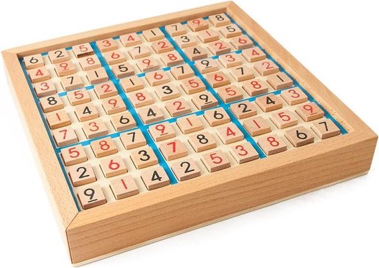 Sudoku Houten Bordspel Fysiek