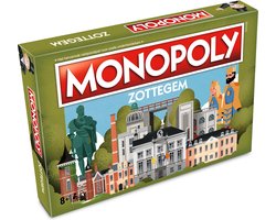 Monopoly Zottegem - Min leeftijd 8 jaar - Bordspel - Familiespel