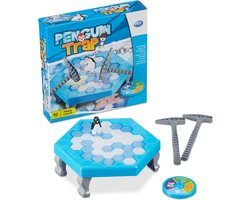 pinguïn spel - 3 jaar en ouder - strategisch gezelschapsspel - 2-4 spelers - blauw-wit