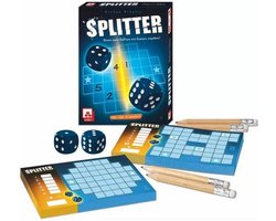 White Goblin Games - Splitter - Dobbelspel - 1 tot 12 spelers - Voor de hele familie - voor de liefhebbers van Qwixx en Sixto - Gezelschapsspel
