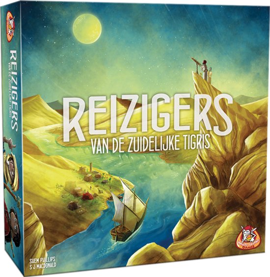White Goblin Games - Reizigers van de Zuidelijke Tigris - expertspel - 1 tot 4 spelers - 90 minuten - Vanaf 13 jaar