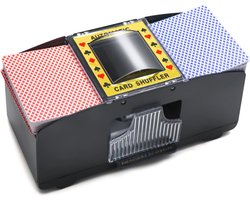 Automatische shuffle machine poker kaarten, UNO, texas hold 'em, poker, kaartspellen, blackjack, batterij aangedreven elektrische poker shuffle machine (1-2 dek kaarten)