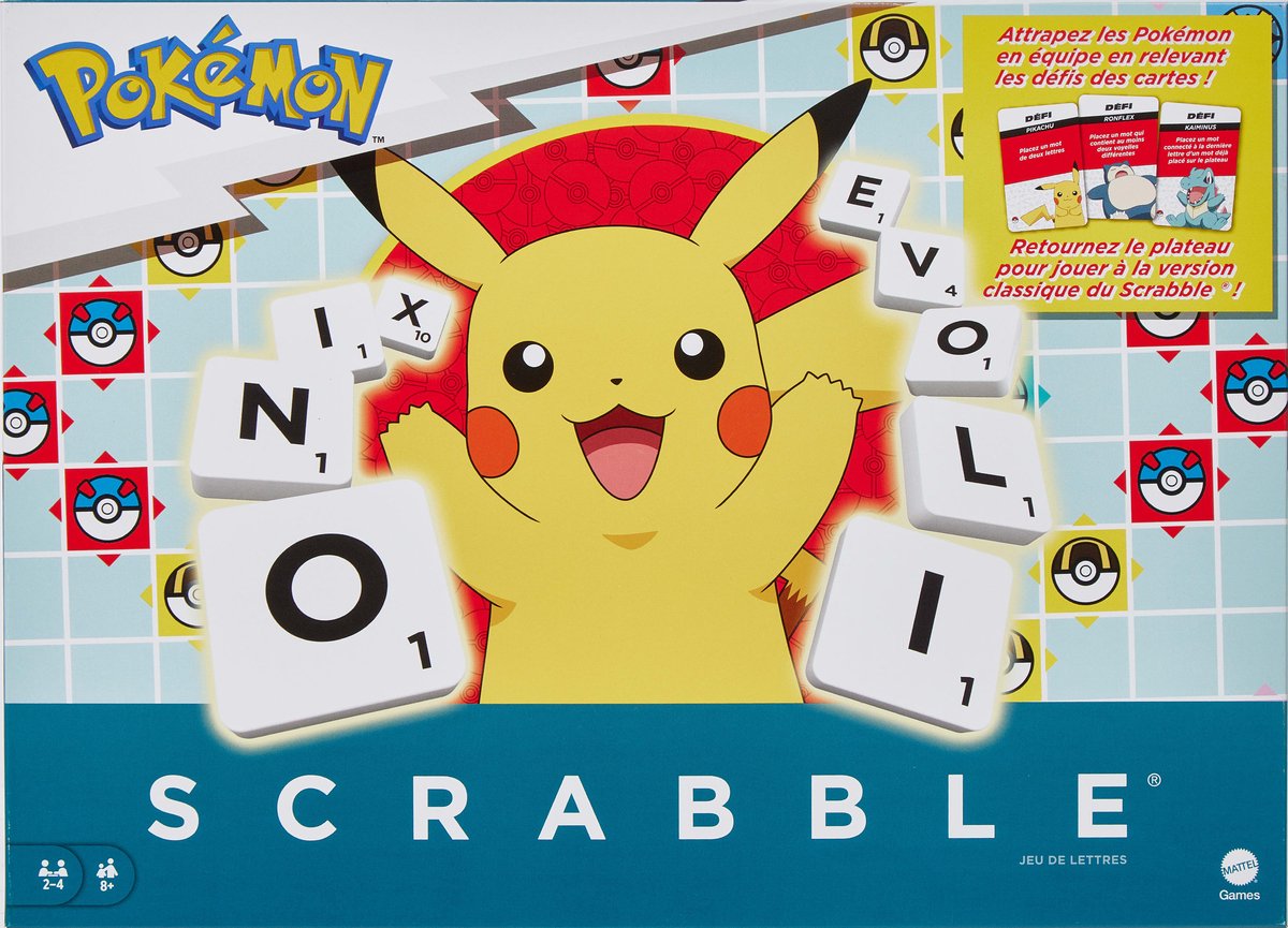 Games Scrabble Pokémon - Bordspel - Frans