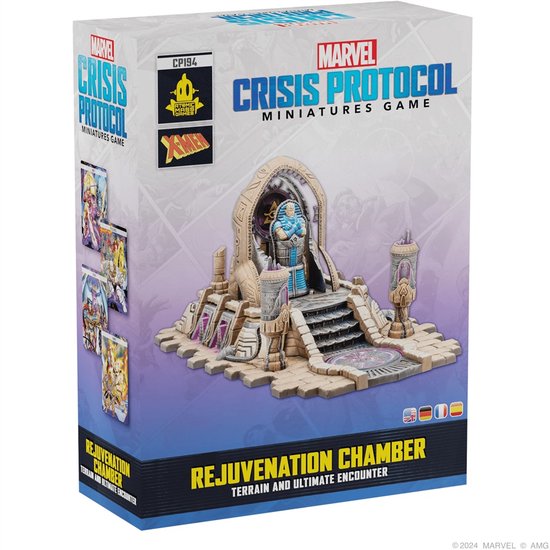 Atomic Mass Games Marvel speelset Rejuvenation Chamber Ultimate Encounter.