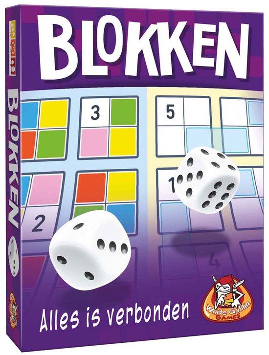 White Goblin Games - Blokken - Dobbelspel - 1 tot 15 spelers - Dobbelspel - Alleen of met een grote groep - Leuk cadeautje