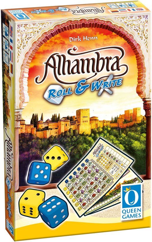 Alhambra Roll and Write Nederlands - Queen Games