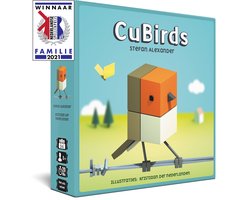 Cubirds - Kaartspel voor 1 tot 5 spelers - Geïllustreerd door Kristiaan der Nederlanden