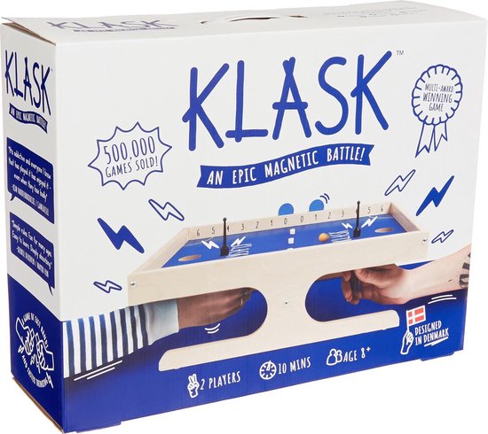 Klask 2 spelers bordspel - Magnetisch spel - Bordspellen Volwassenen en Kinderen