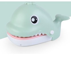 Lichtgroene Walvis Spel - met Kiespijn - Bijtende Drankspel Krokodil