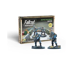 Fallout: Wasteland Warfare - Super Mutants: Nightkin - Uitbreiding - Modiphius Entertainment - Ongeschilderd