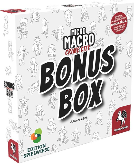 Pegasus MicroMacro: Crime City - Bonus Box, Bordspel, Familie, Familiespel