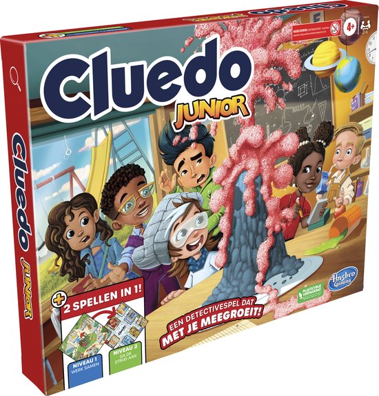 Cluedo Junior - Bordspel - Hasbro Gaming Classic - Gezelschapsspel