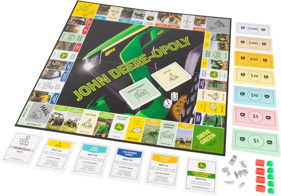 Monopoly John Deere - Engelse Versie spelregels