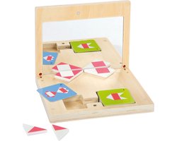 Small Foot - Houten Symmetriespel met Spiegel Educatief