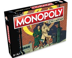 Monopoly Blake & Mortimer - Gezelschapsspel - Min leeftijd 8 jaar - 2 tot 6 spelers - Nederlandstalige uitbreidingsset inclusief