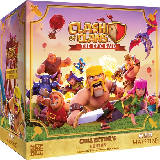 Maestro Media - Clash of Clans - The Epic Raid Collectors Edition - Bordspel EN
