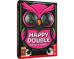 999 Games - Happy Double - Dobbelspel - Wie niet durft, die niet wint! - Familiespel - Gezelschapsspel - Reisspel