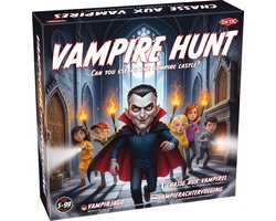 Tactic Vampire Hunt - Bordspel - Familiespel - Ontsnap uit het Kasteel van de Vampier - Strategisch Avonturenspel - Vermijd de Vampier(s) en Vind de Uitgang - Spannend Spel voor Kinderen en Families - 2 tot 6 Spelers - Vanaf 5 Jaar