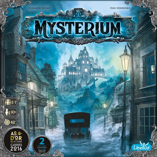 Asmodee bordspel Mysterium detective spel voor 3-7 spelers.