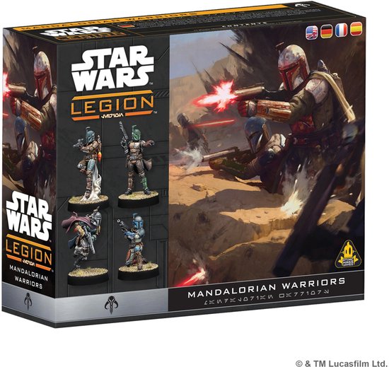 Star Wars Legion Mandalorian Warriors - Miniature Game - Engels