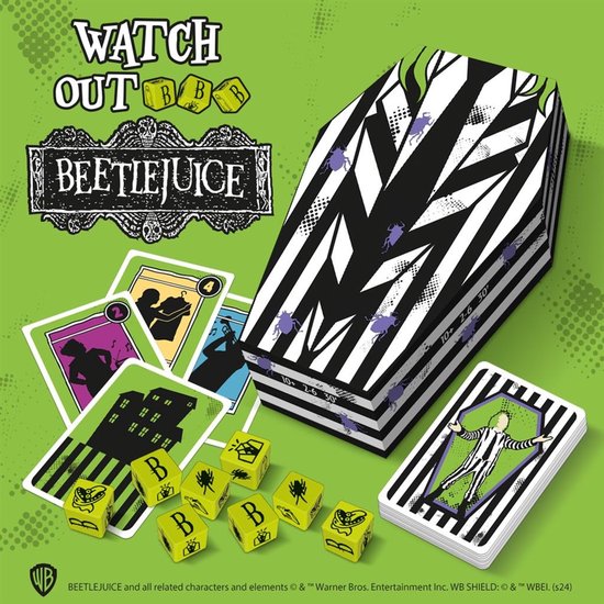 Beetlejuice: Watch Out! - Dobbelspel | Mixlore