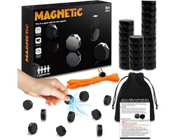 20 stuks magnetisch schaakspel, magneetstenen, bordspel, draagbaar magneetspel, reisschaak, magnetisch cadeau voor familiereizen, speelfeest