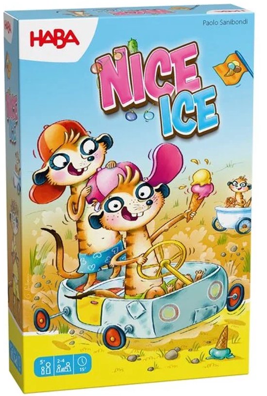 Spel - Nice ice - Stokstaartjes racespel - 5+