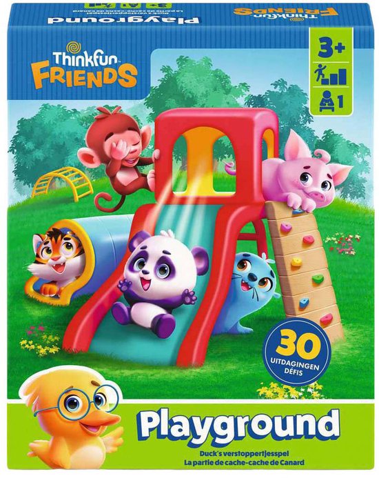 ThinkFun – Friends: Playground – Gezelschapsspel – Frans/Nederlands