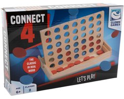 Clown Games - Houten Connect 4 - FSC Gecertificeerd