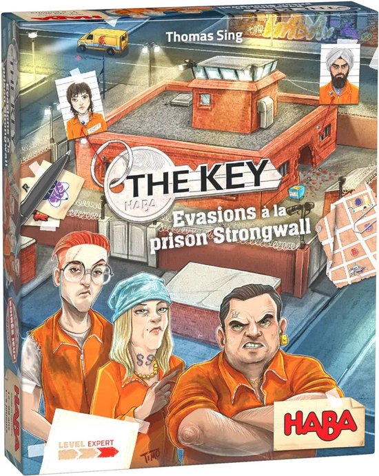The Key – Vlucht uit Strongwall Prisono - Haba spel [12 jaar +]