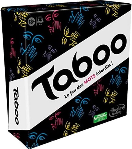 Hasbro Taboe gezelschapsspel educatief bordspel voor kinderen.