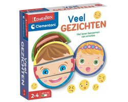 Clementoni - Education - gezichten spel - Emoties leren - 2-4jaar
