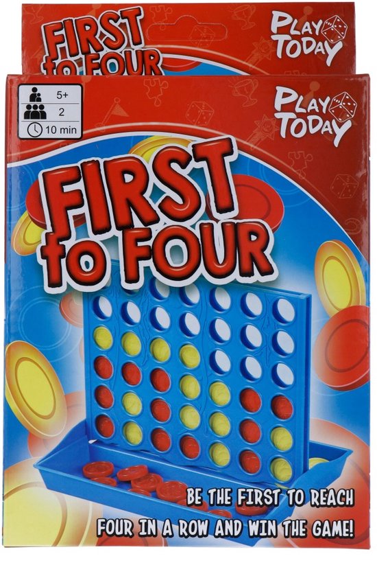 Play ToDay First To 4 spel 15,5cm