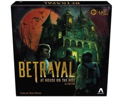 Bordspel Coöperatief - Horror/Bordspel - Betrayal at House on the Hill - Nieuwe Personages - 3de Enthousiast Editie - Samenwerken en Overleven - Strategiespel