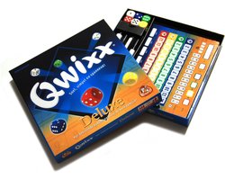 White Goblin Games - Qwixx Deluxe - Dobbelspel - 2 tot 4 spelers - Spannend tot de laatste worp - Afwisbare speelborden - Vanaf 8 jaar